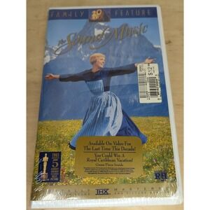 The Sound of Music VHS 1996 New Sealed Digital THX Audio